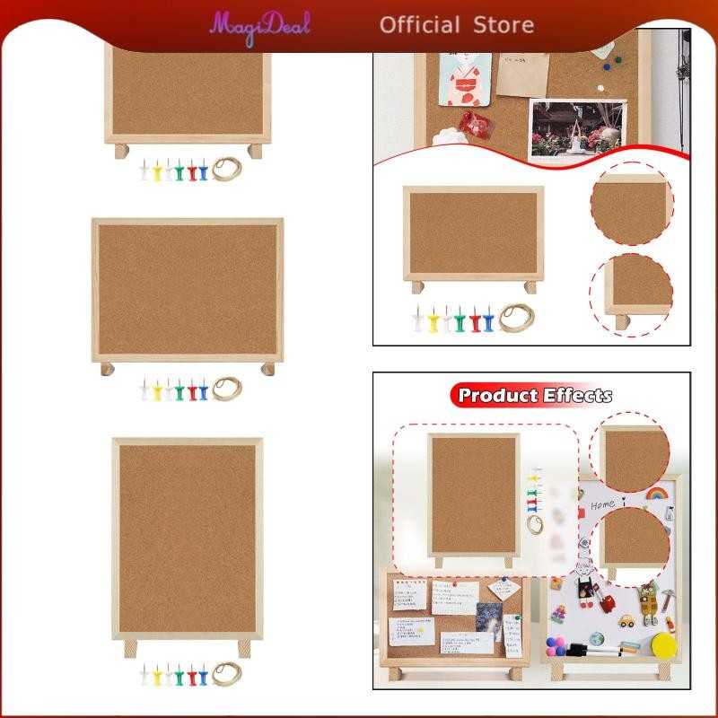 MagiDeal กระดานไม้ก๊อก Nothing Board Pin Board Memo Board และภาพผนัง As กระดานไม้ติดผนังสําหรับนําเส