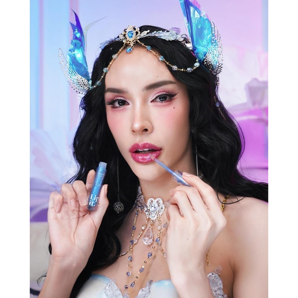 Lip It Mermaid Water Gloss ลิปนางเงือก ลิปกลอสเปลี่ยนสี รูปที่ 4