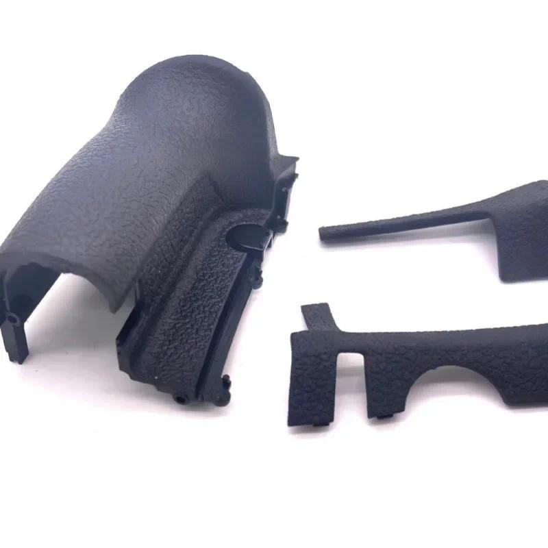 3 ชิ้นฝาครอบด้านหน้ากรณี Grip ด้านข้าง + thumb ยางสําหรับ Nikon D7500 กล้องดิจิตอลอะไหล่ซ่อม