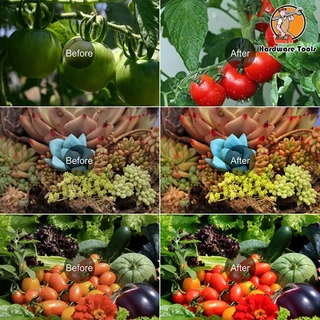 78 LEDs Plant Grow Light 15W IP65 กันน้ํา Grow โคมไฟพร้อมตัวจับเวลา 5 ระดับหรี่แสงได้ SHOPQJC4961