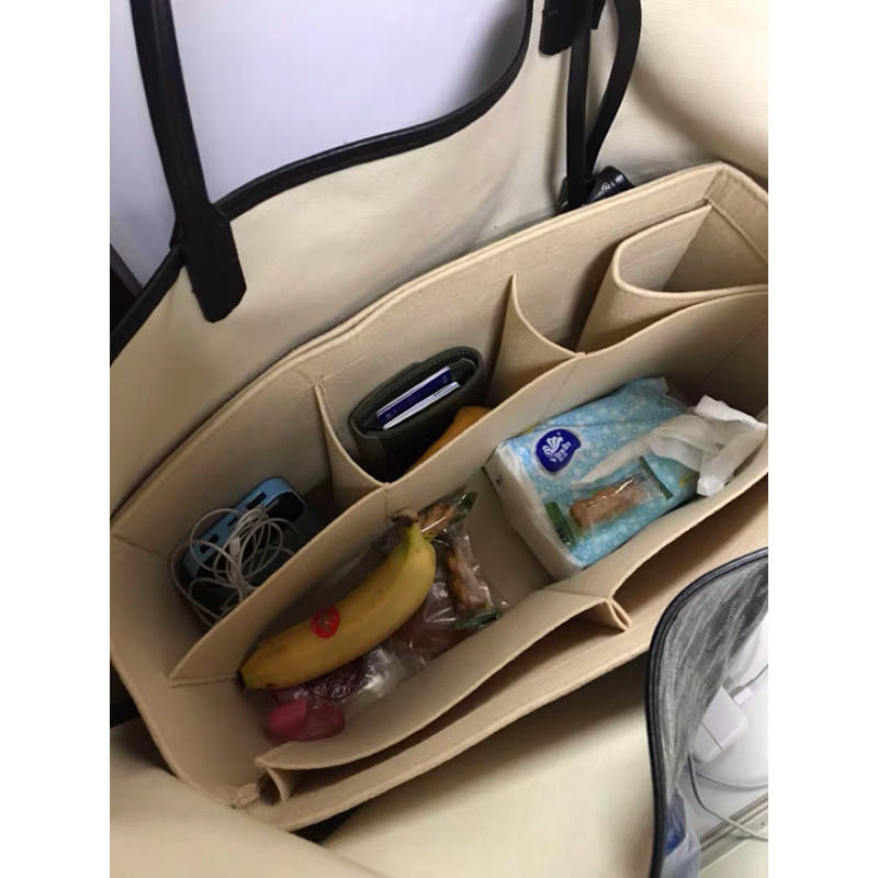 กระเป๋าเก็บของ Goyard ขนาดใหญ่ สำหรับจัดเก็บของภายใน กระเป๋าแม่มือสอง สีทึบพร้อมซิป