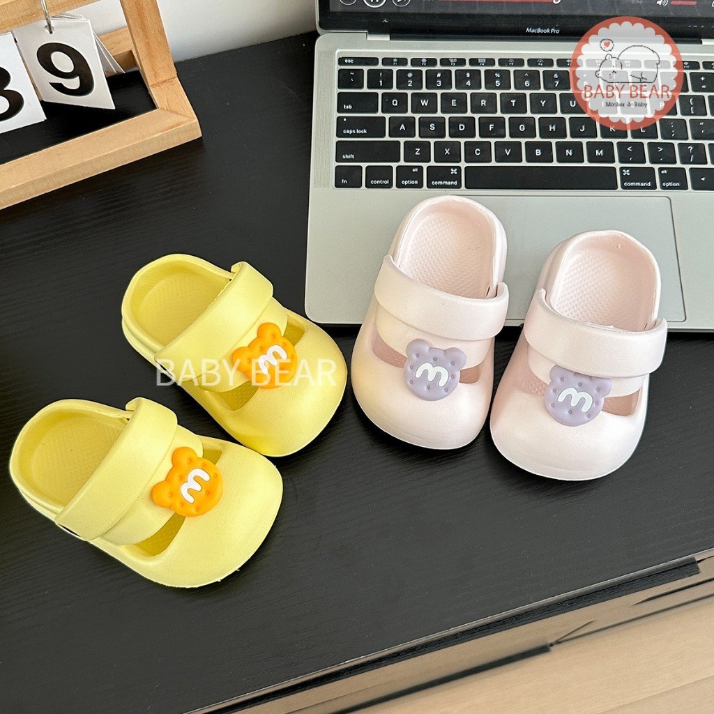 รองเท้าแตะเด็ก รองเท้ารัดส้น รองเท้าลำลอง หัวโต วัสดุEVA มีกันลื่น - รูปที่ 4