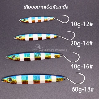 เบ็ดจิ๊ก จิ๊กกิ้ง jigging ตะขอ ตัวเบ็ด เบ็ดไมโครจิ๊ก มีขนาด 10#-22# สำหรับงานทะเล คม แข็ง เบ็ดตกปลา อุปกรณ์ตกปลา A12
