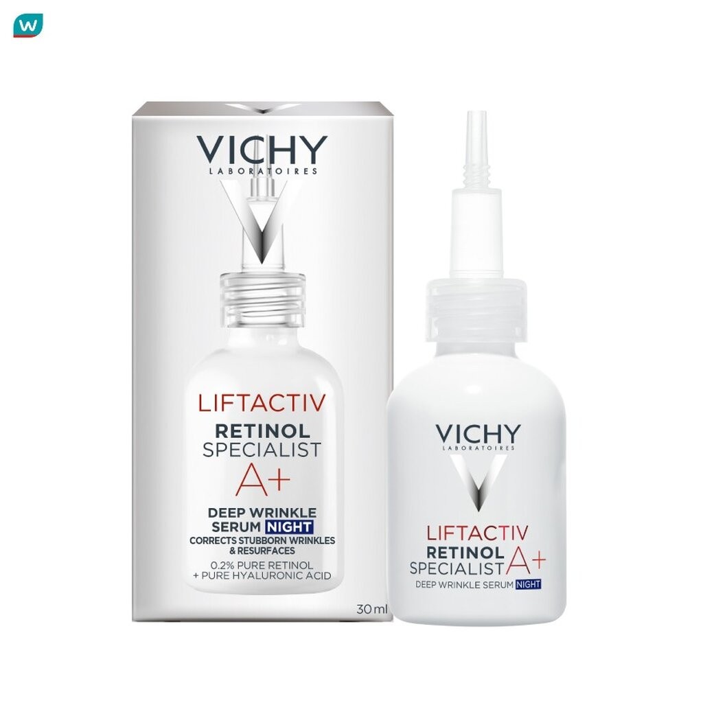 (ของแท้/ฉลากไทย) Vichy Liftactiv Retinol Specialist A+ วิชี่ ลิฟแอ็คทีฟ เรตินอล สเปเชียลลิสต์ ดีป ริงเคิลส์ 30 มล.