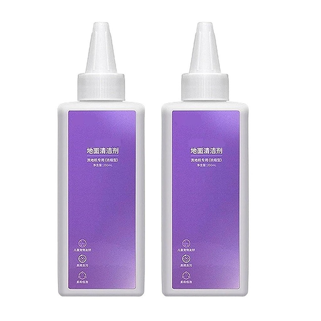 200ml น้ํายาทําความสะอาด, น้ํายาทําความสะอาดพื้นเข้ากันได้กับ Narwal S10/S20 Pro S2/S2 Island/F1/S1M