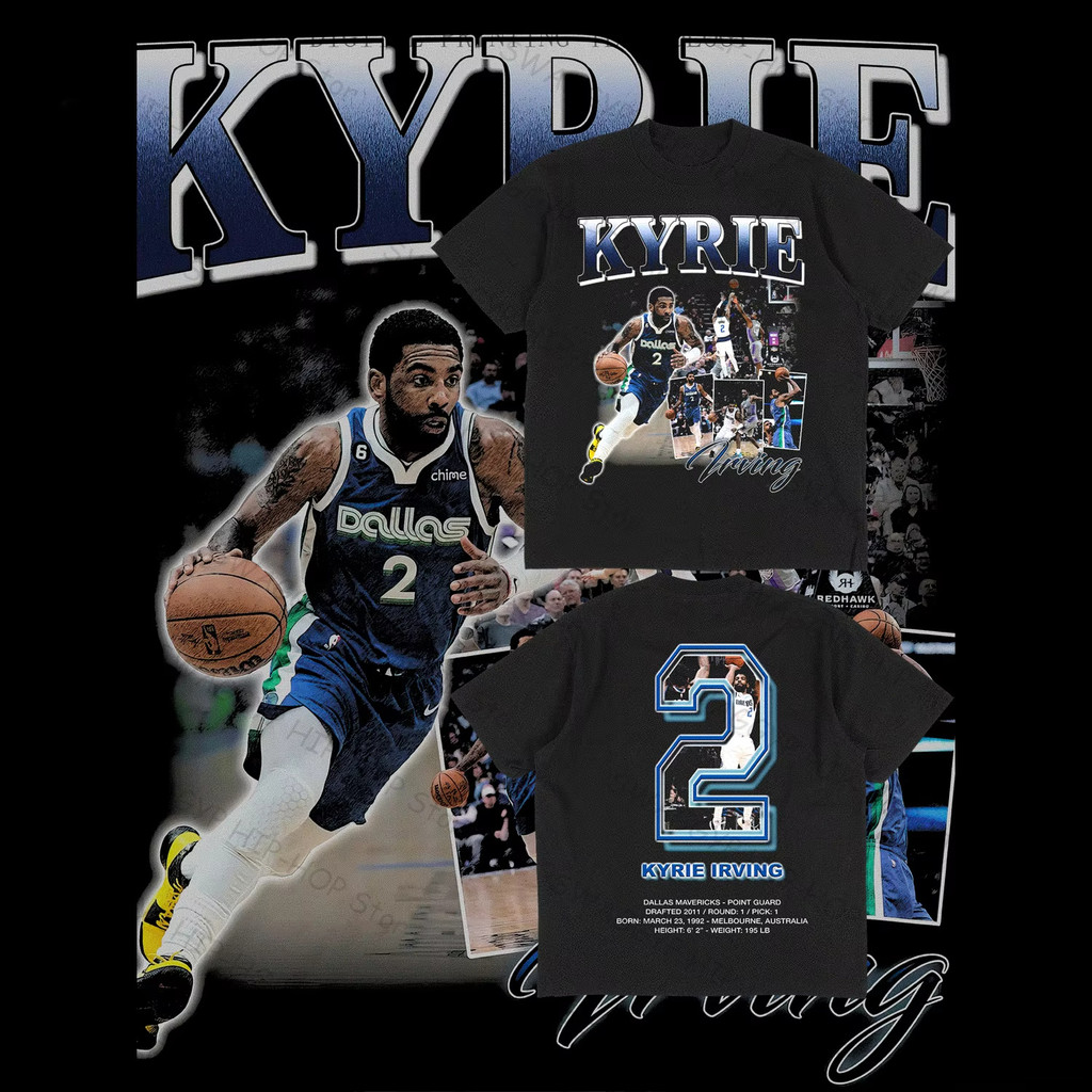 เสื้อยืด Irving Kyrie Nunga ใหม่