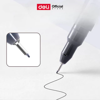 ปากกาไลน์เนอร์ Deli Dmast RM100 หมึกดำ ตัดเส้นคม ใช้หมึกพิกเมนต์ สำหรับงานวาด Pigment Liner