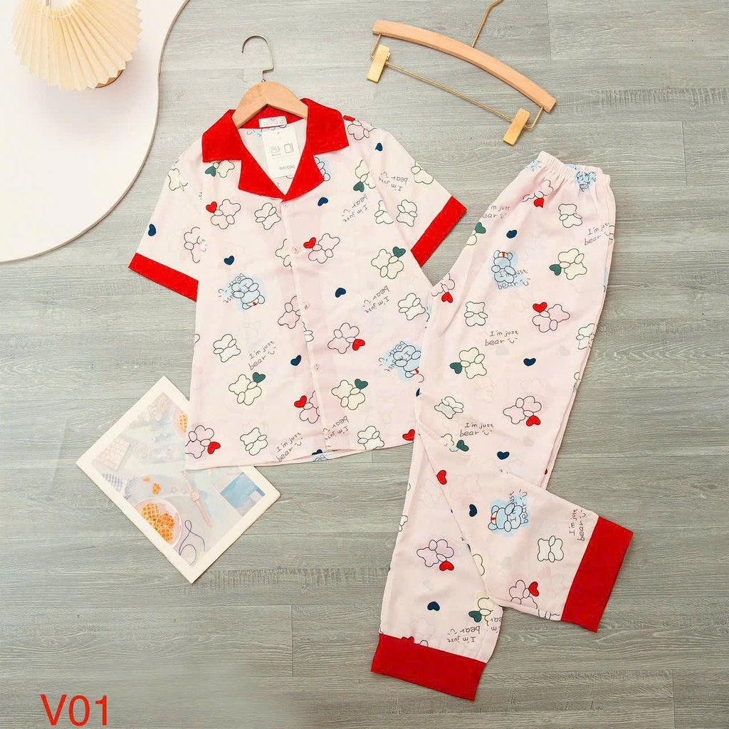 MANGO LONG SET - SOFT, COOL MANGO MATERIAL - ขนาด