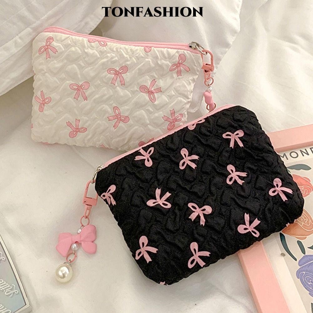 Lipstick Bag High-Quality Clutch Convenient For Women Bow-Knot Design