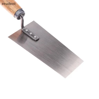 Erudent 1PCS Float Margin Trowel ถังเหล็กแมงกานีส Putty มีดอิฐ Gauging Wall Plastering มีดเครื่องมือใหม่