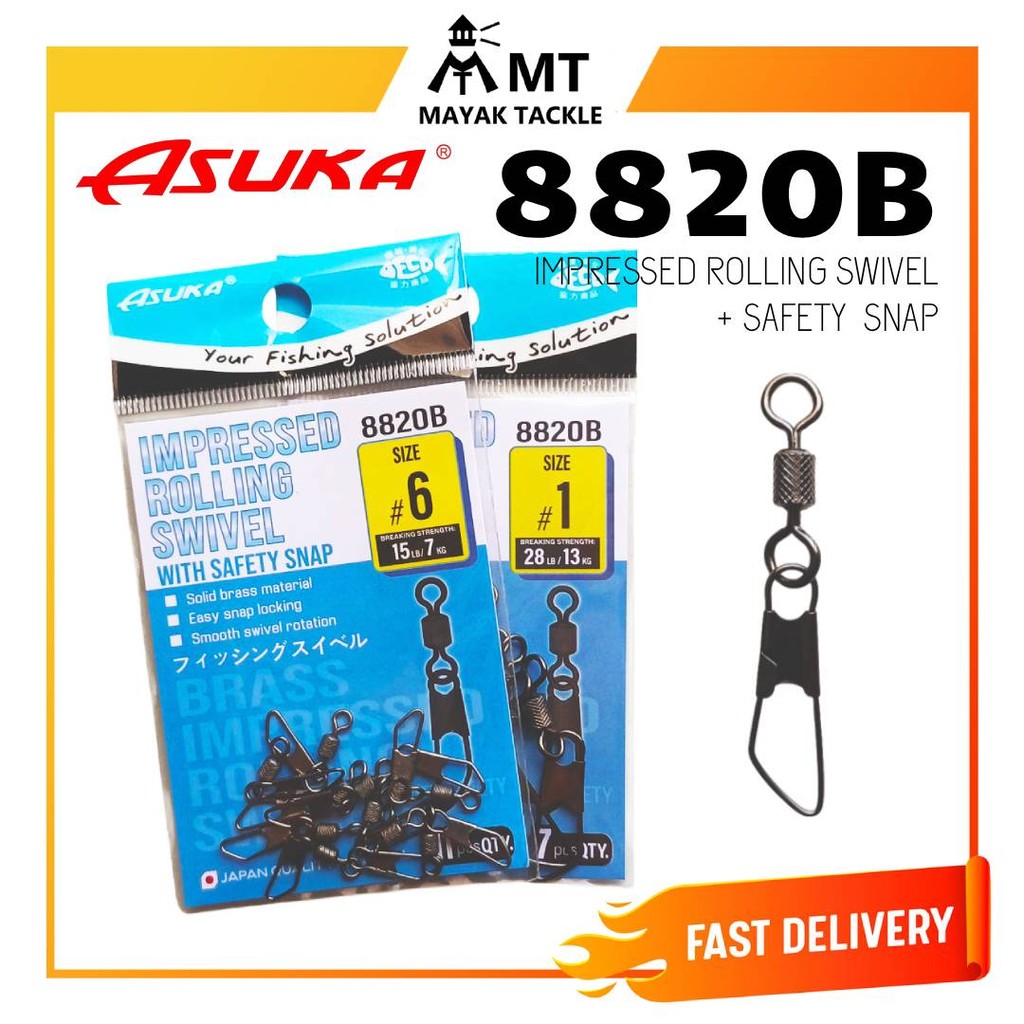 ASUKA CRANE SWIVEL พร้อม NICE SNAP 8820B