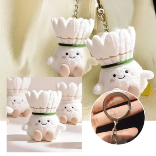พวงกุญแจตุ๊กตาแบดมินตัน ผ้าฝ้ายPP 8CM น่ารัก สร้างสรรค์ ของขวัญให้เพื่อน สำหรับตกแต่งจี้ ห้อยกระเป๋า