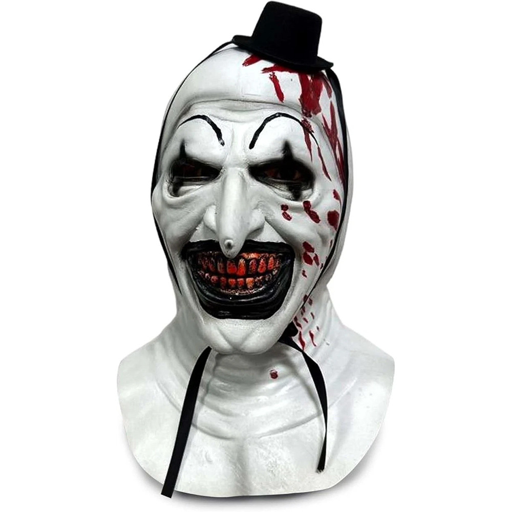 Halloween Soul Reaper Clown Mask Scary Costume Party Latex Prop