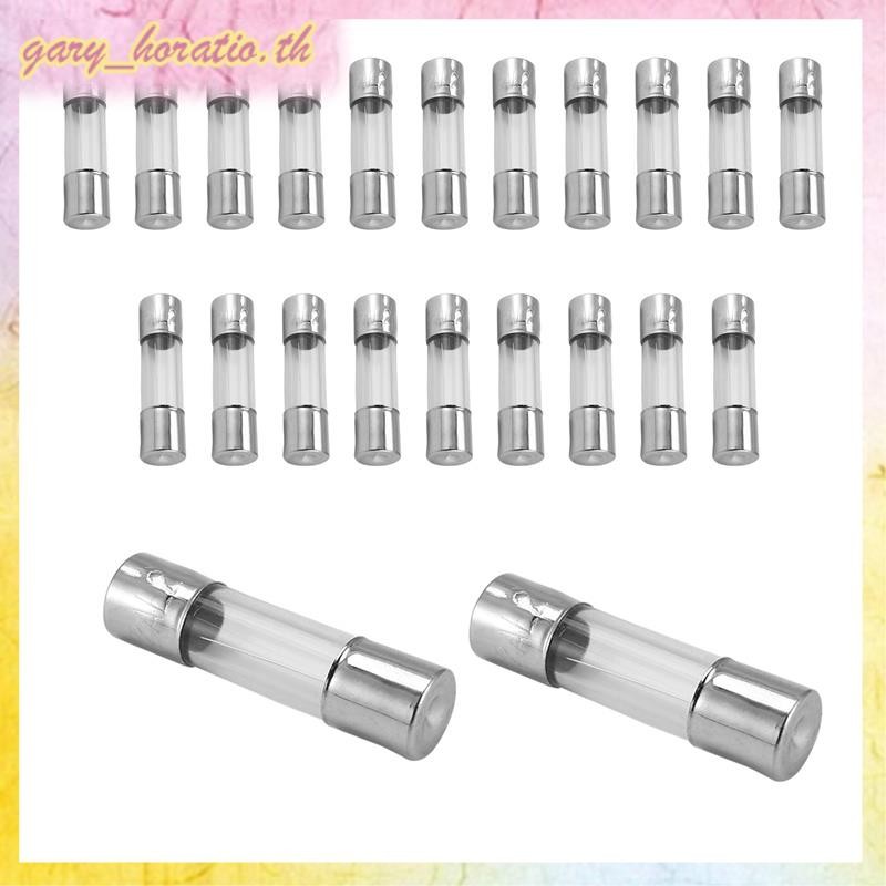 [THG1]20 x 250 V 2A F2AL Quick F link ฟิวส์หลอดแก้ว 5 mm x 20 mm