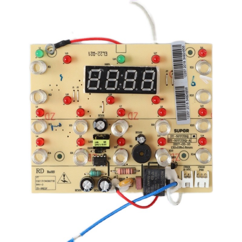 เหมาะสําหรับ Supor หม้อความดันไฟฟ้า 50YC01Q ทัชแพด 50YC8101Q จอแสดงผล 50YC8201Q