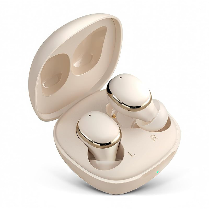 Wireless Earbuds【2025 New Model Bluetooth 5.3 Earbuds】 Hi-Fi Bluetooth In-Ear Headphones, 4 Hours Pl