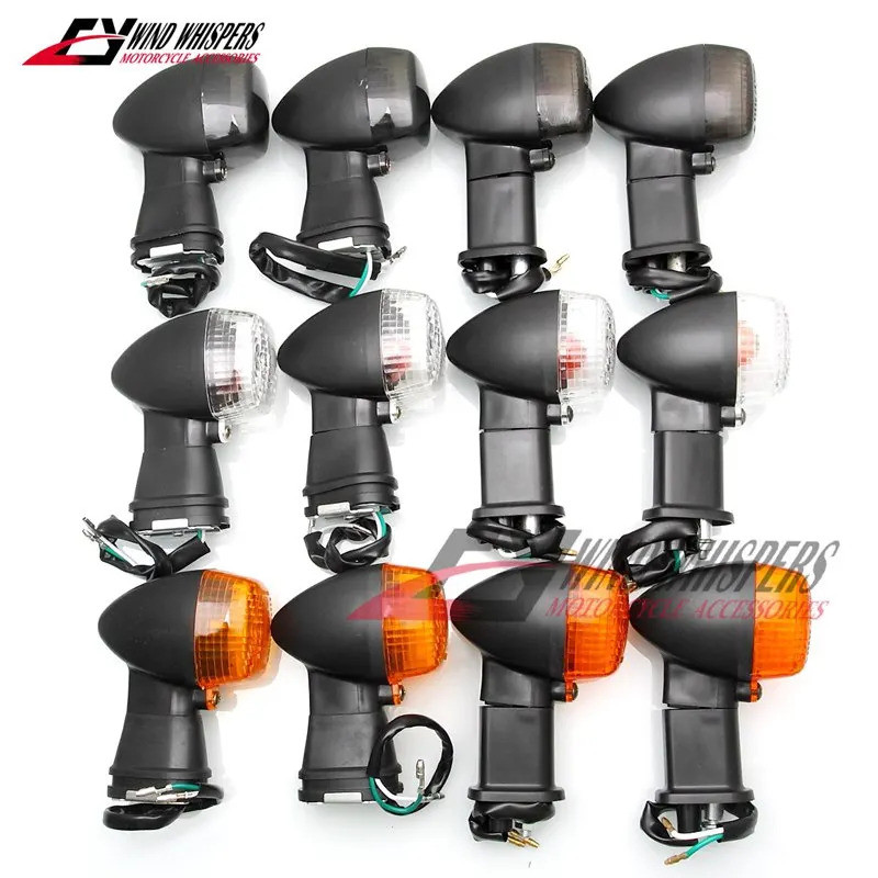 รถจักรยานยนต์ด้านหน้าด้านหลังเลี้ยวไฟแสดงสถานะสําหรับ Kawasaki Ninja ZX-6R ZX6R ZX-7R ZX-9R ZX9R ZX1