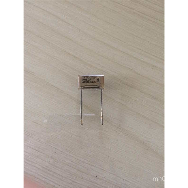 X X7V Pitch Y213 ตัวเก็บประจุ 10 มม. 271Y250PME1n0 ข้อบังคับความปลอดภัย x3 VROD