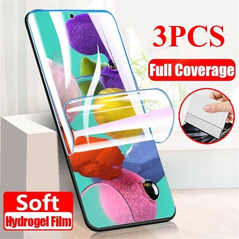 3 ชิ้น Ultra HD Hydrogel Soft ฟิล์มสําหรับ TCL 60 60R 50 XE SE XL LE Pro NxtPaper 5G Anti Blue Light