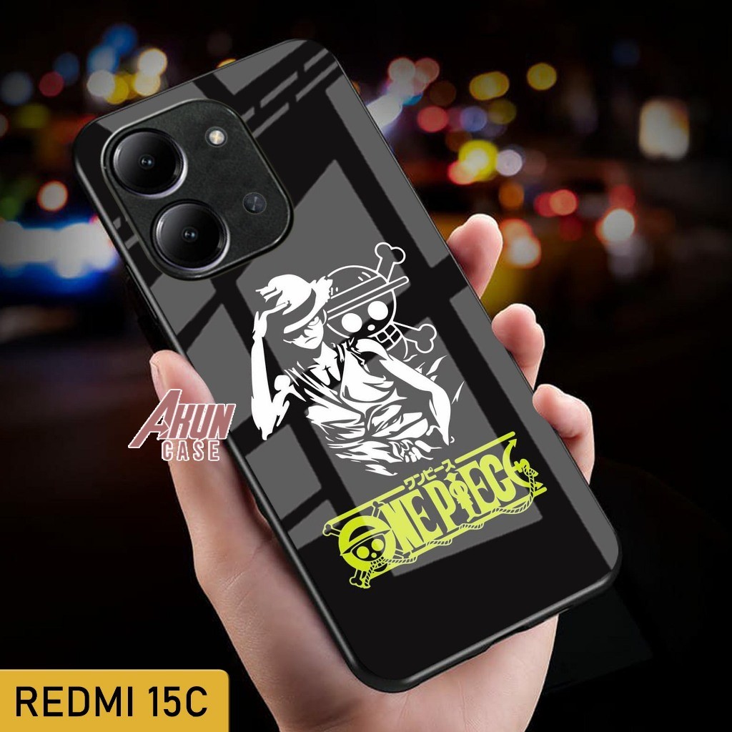 HP Redmi 15C Glass Softcase - เคสโทรศัพท์ Redmi 15C - เคสโทรศัพท์ล่าสุด - Redmi 15C Softcase - S203