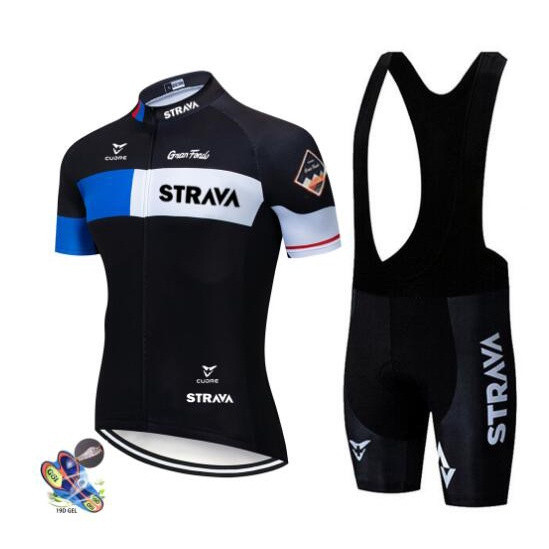ชุดเสื้อปั่นจักรยาน STRAVA Bike