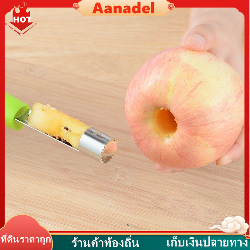 AA  เจาะเร็ว 3 วินาที อุปกรณ์เจาะแกนผลไม้ ชุดครบ 4 อย่าง ที่เจาะผลไม้สำหรับ แอปเปิ้ล พุทรา ฮอว์ธอร์น ลูกแพร์ เชอร์รี่ ราคา ถูกที่สุด ดีลบีเคเค แกลเลอรีภาพที่ 7