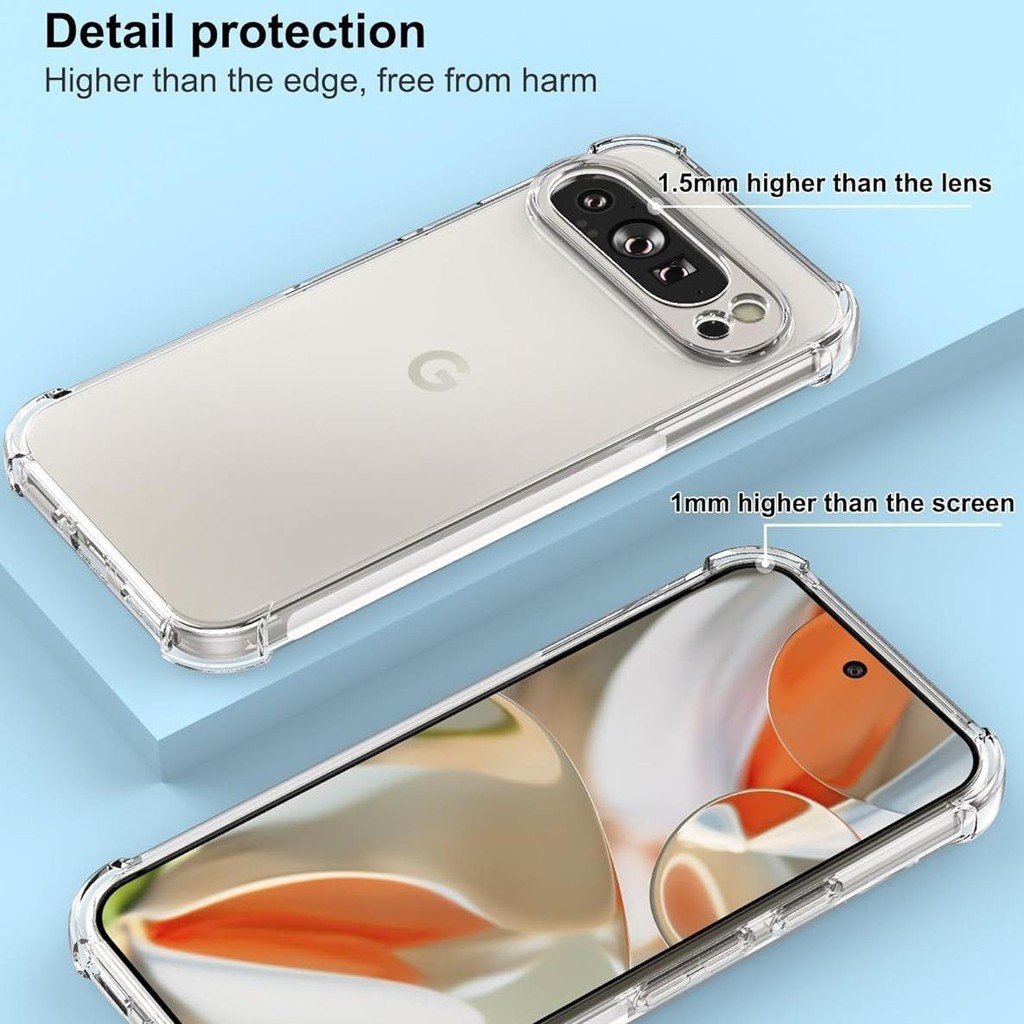 กันกระแทกซิลิคอนอ่อนสําหรับ Google Pixel 10 Pro XL Pixel10 ProMax PIXEL 10Pro 10ProMax ยืดหยุ่น Clea