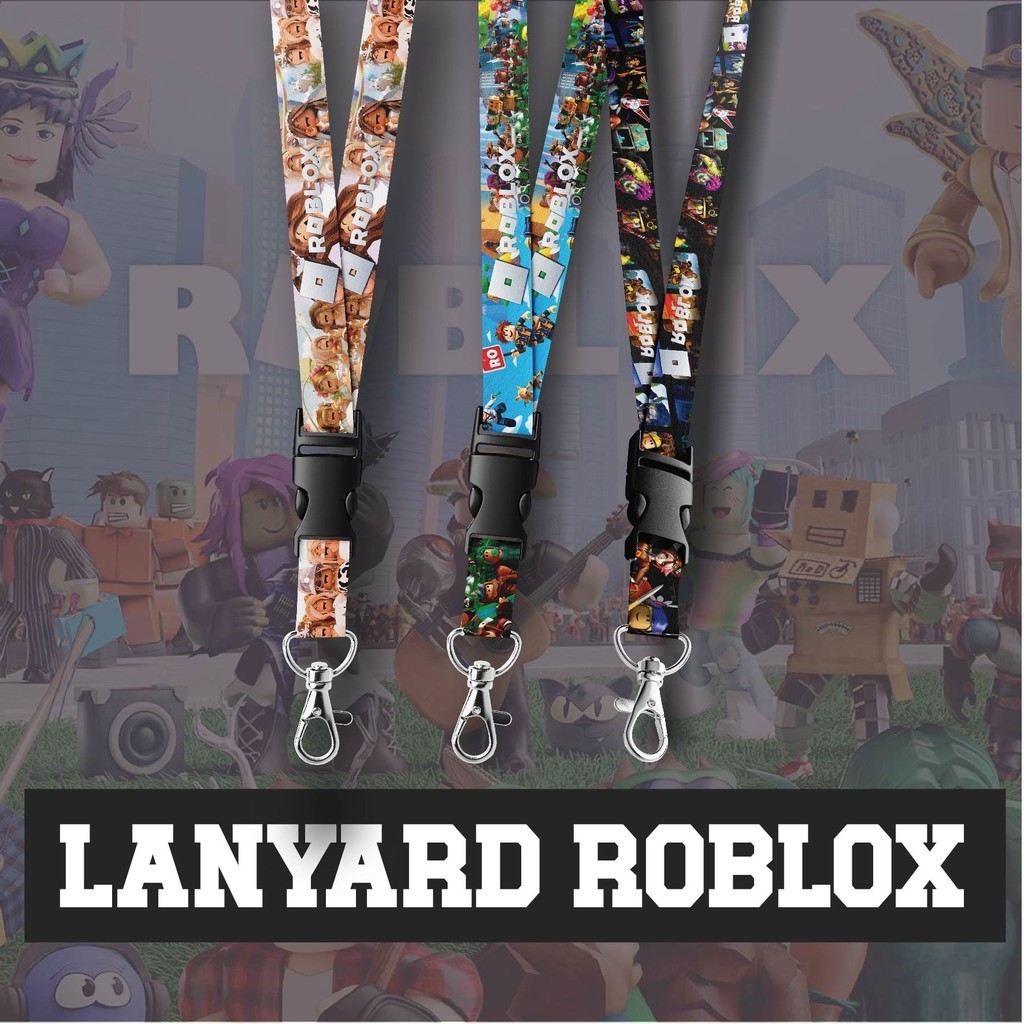 Roblox Lanyard Multi Motips Office School ID card Collection เกม
