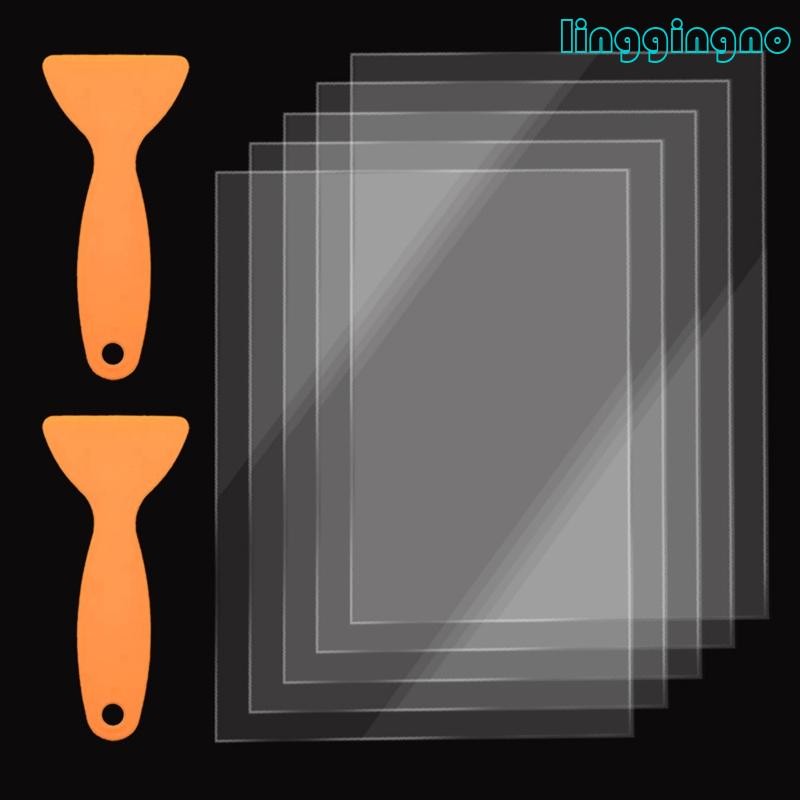 RR 5 Pack FEP Release Film 200 x 140 มม.SLA LCD FEP แผ่นฟิล์มสําหรับ Photon เรซิ่น 3D เครื่องพิมพ์คว