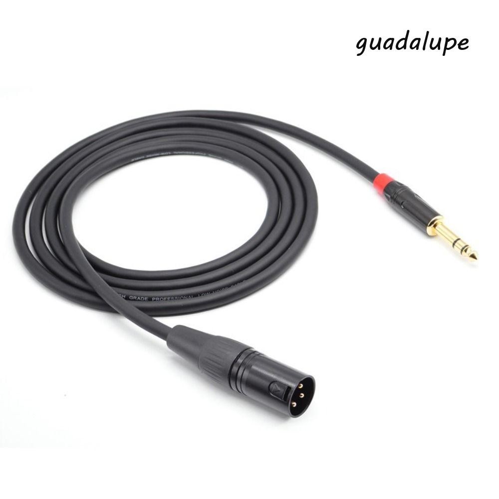 GUADALUPE1 Jack 6.5 Balanced สายไมโครโฟน, Mame To Male/Female 6.5mm Audio XLR Cable Aux Line, Audio 
