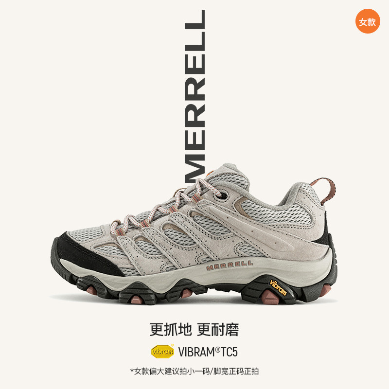 MERRELL Moab 3 GTX รองเท้าเดินป่าสำหรับทั้งผู้ชายและผู้หญิง กันน้ำ ทนทาน และระบายอากาศได้ดี เหมาะสำห