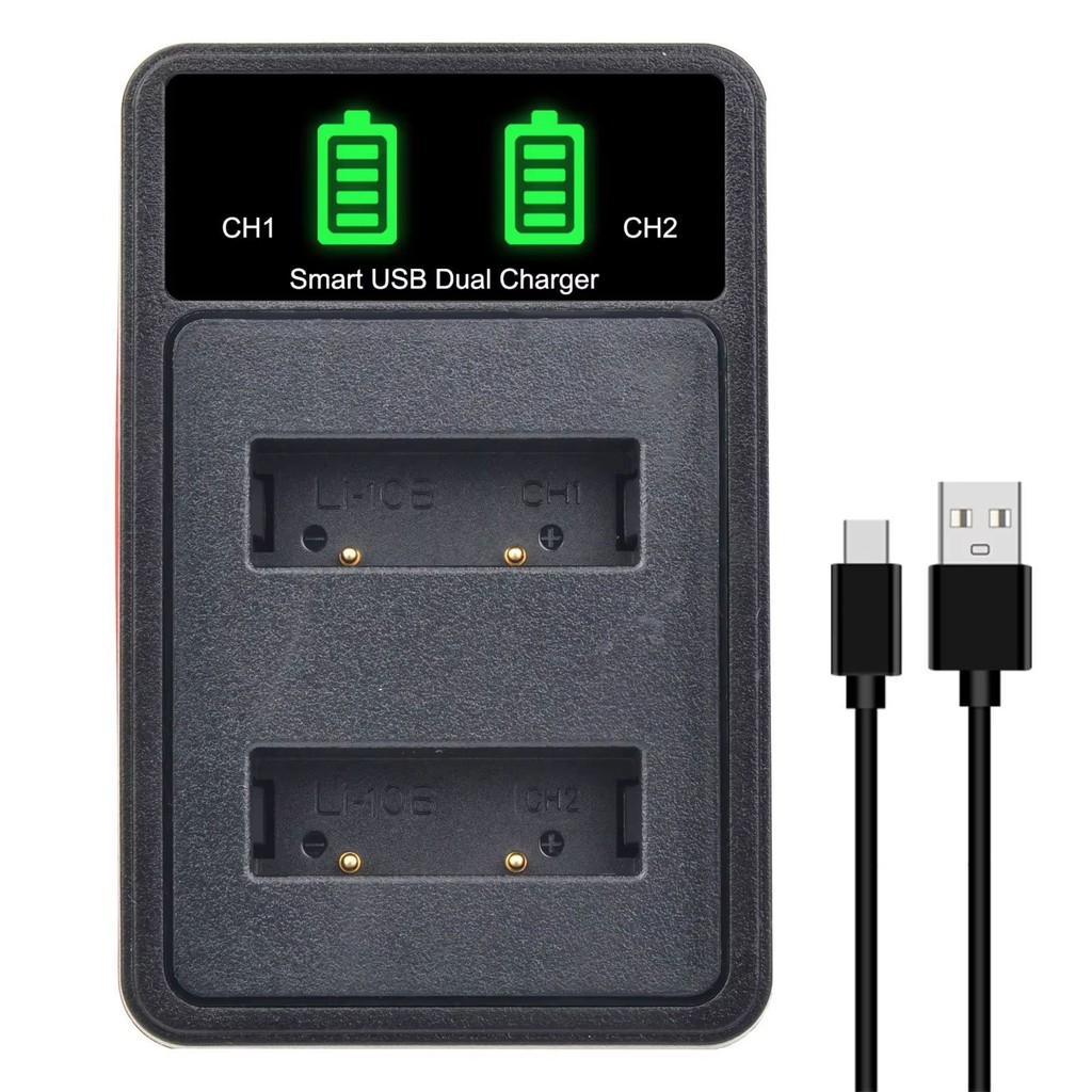 适用于奥林巴斯Li-12B Li-10B 可充电电池充电器