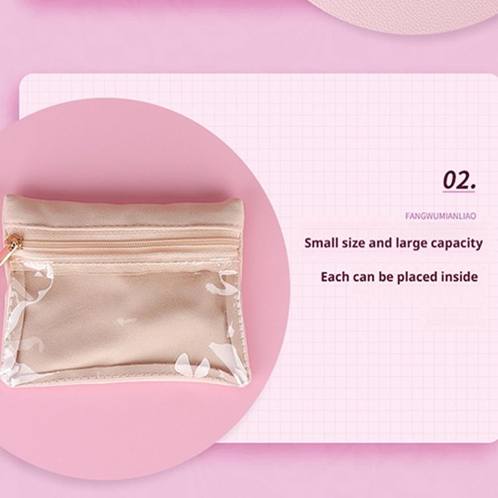 Travel Organizer แบบพกพาแยกอุปกรณ์เสริมกระเป๋าแหวนสร้อยคอ P7v0