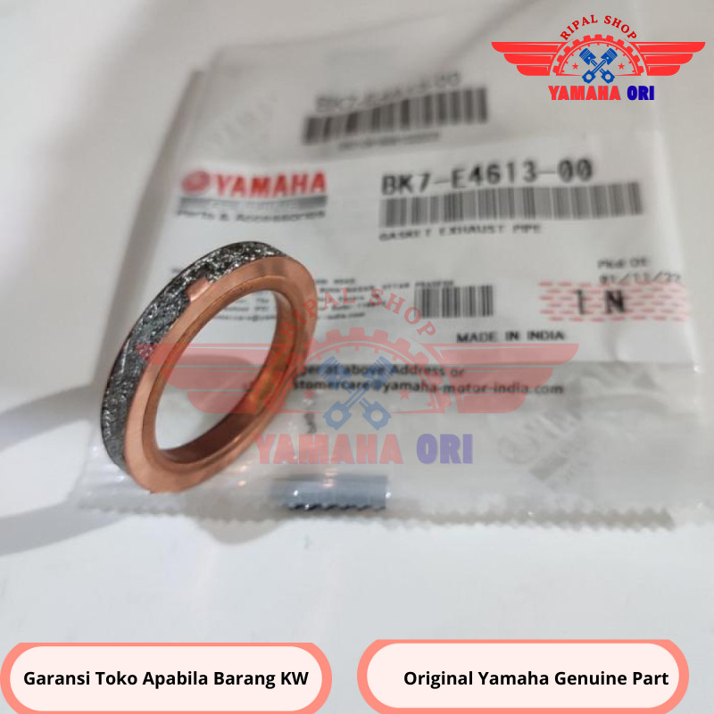 Packing paking ไฟเบอร์ asbes BK7-E4613-00 ท่อไอเสีย nmax n max aerox 155 เก่า R15 และ lexi ใหม่เดิม