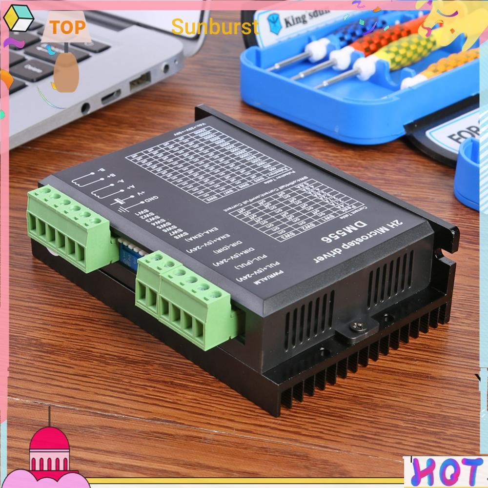 DM556 Stepper Motor Driver 2-Phas Digital Stepper Motor Driver สําหรับ Nema 23 สําหรับ Nema 23 34 St