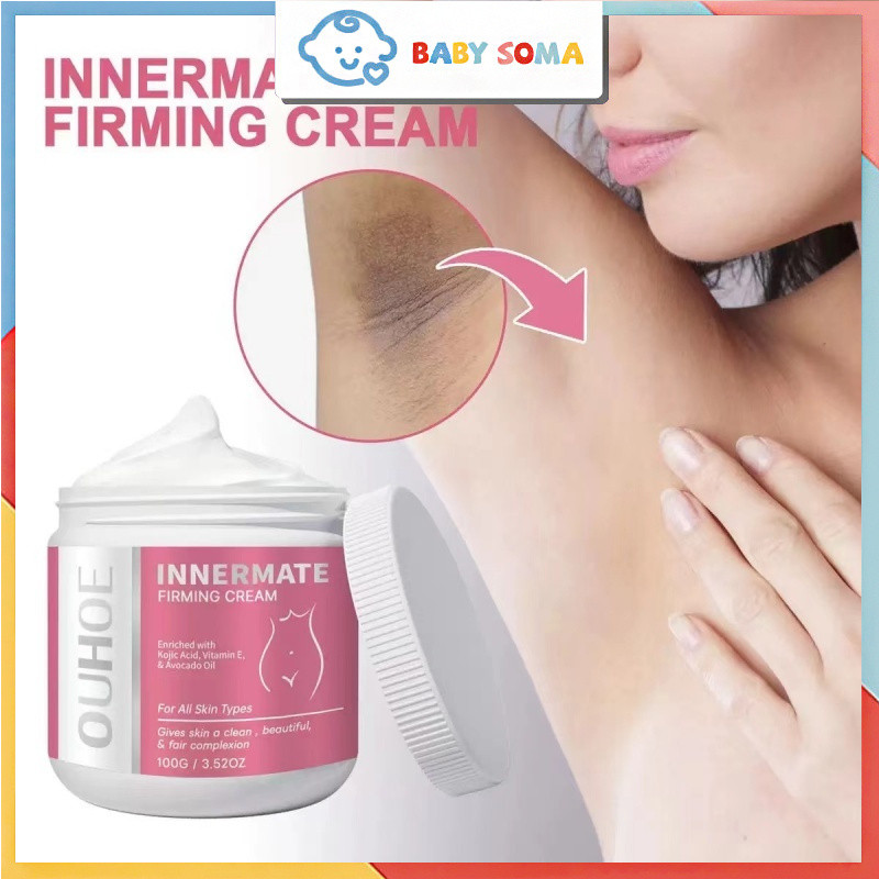 underarm bright cream ครีมทารักแร้ขาว ครีมทา ก้นดำ รักแร้ดำ ขาหนีบดำ หัวเข่าดำ ศอกดำ ลบเลือนรอยดำ แตกลาย คอดำ ครีมลดตุ่ม
