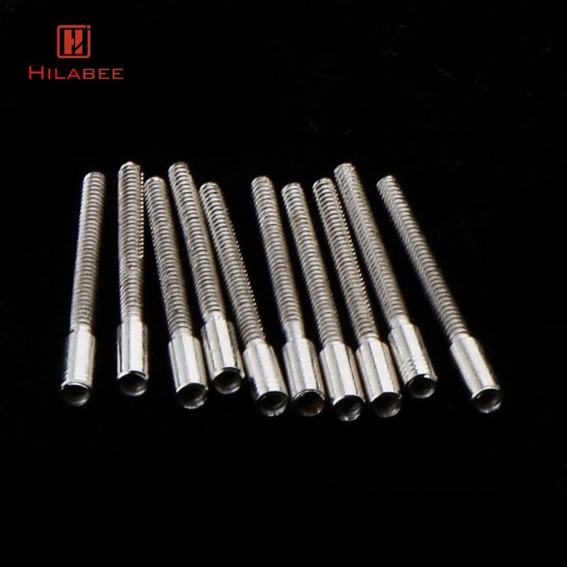 [hilabee] 10x นาฬิกาข้อมือ Pocket Watch Stem Movements Extensions Bar Watch Repairing