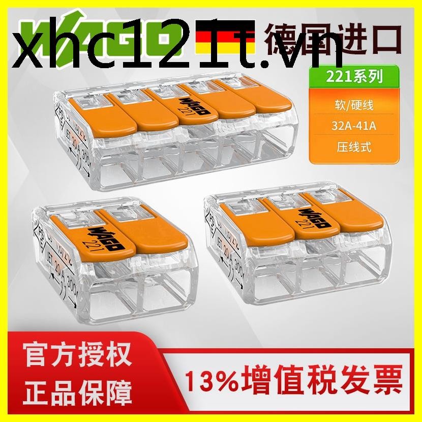 WAGO เยอรมนี 221-412 221-413 221-415 Connector Terminal Crimper Fast