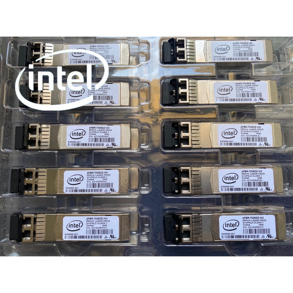 Intel AFBR-703DZ-IN2 10G Mega Multimode X520-DA2 DA1 โมดูลไฟ