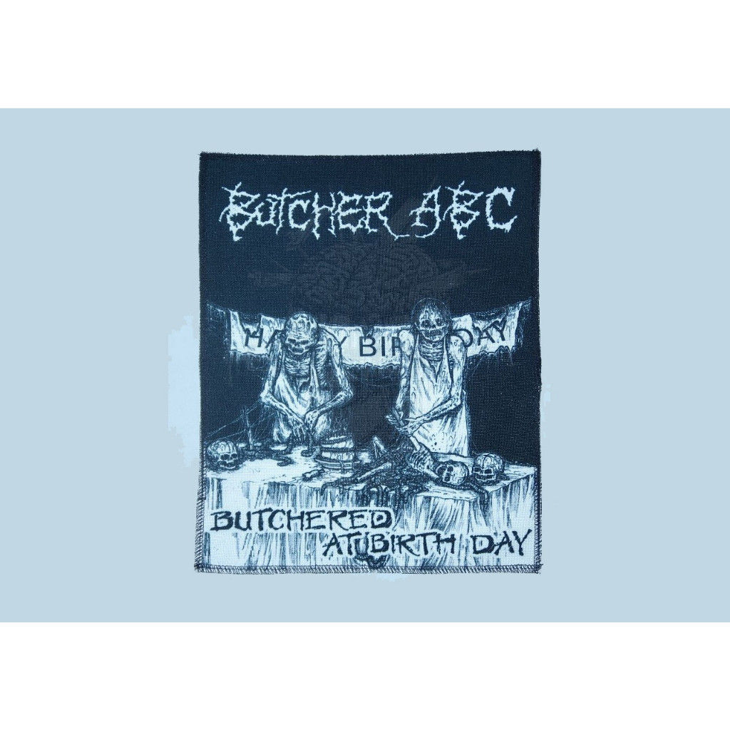 BACK PATCH - BUCHER ABC - Butcher At Birth Day