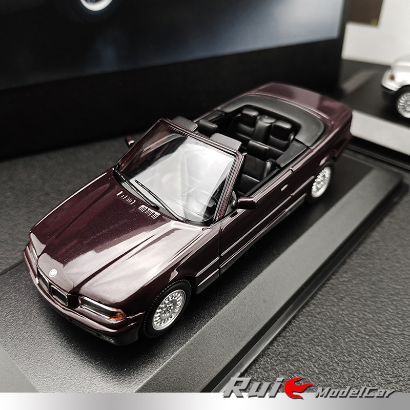 1: 43 Mini Cut BMW BMW 3er E36 Convertible 1993 โมเดลรถจําลองเปิดประทุน