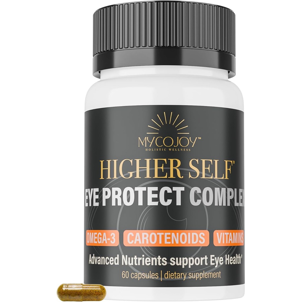 Higher SELF™ Eye Protect Complex Blue Light Defense Advanced Daily Vision Support with Lion’s Mane, 