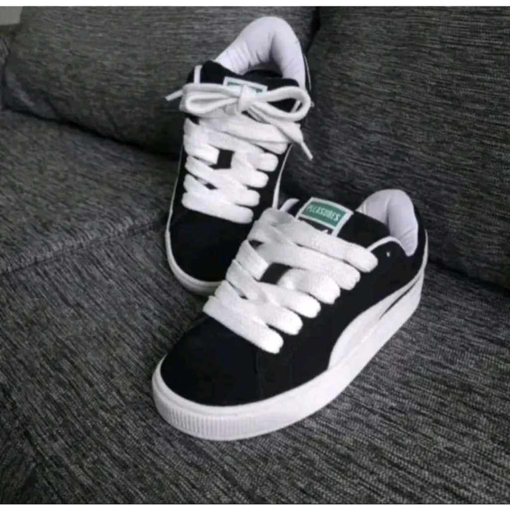 รองเท้าผ้าใบ XL SUEDE หนาและคุณภาพสูง casual Suede สําหรับผู้ชายและผู้หญิงโรงเรียนและรองเท้าทํางาน