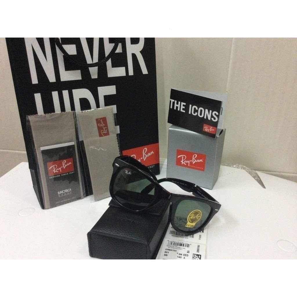 Wayfarer RB4105 601 Plegable Original