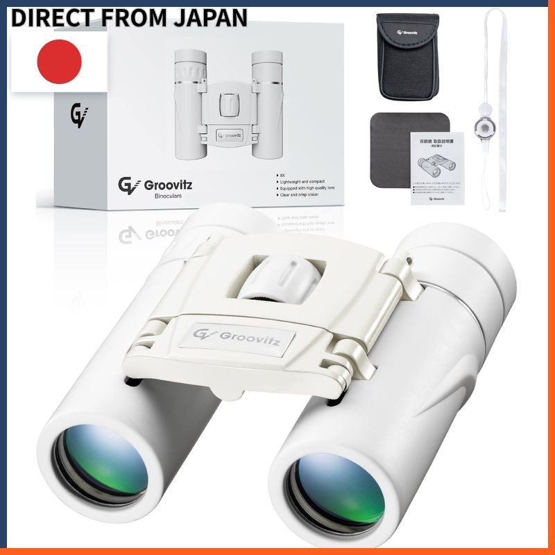Groovitz Binoculars for Live Events Opera Glasses High-Performance Lenses 8x Magnification Lightweig