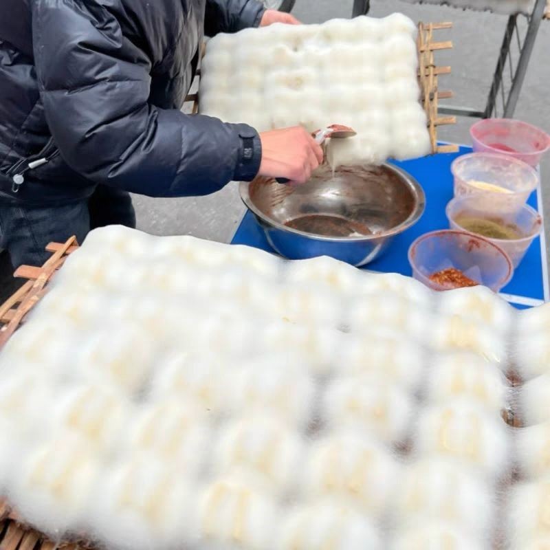 New Hunan Baixi Spice Bean Curd Xinhua Farm Handmade Spice Oil-Free Mold Tofu Extra Spice Rice ของแท