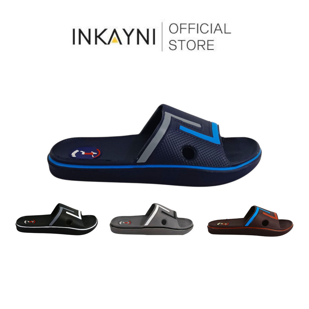 ผู้ชายEVAรองเท้าแตะผู้ชายสไลด์ผู้ชายรองเท้าแตะEVAสไลด์I Kasut Lelaki Kasut EVA Tahan Lasak Selipar E