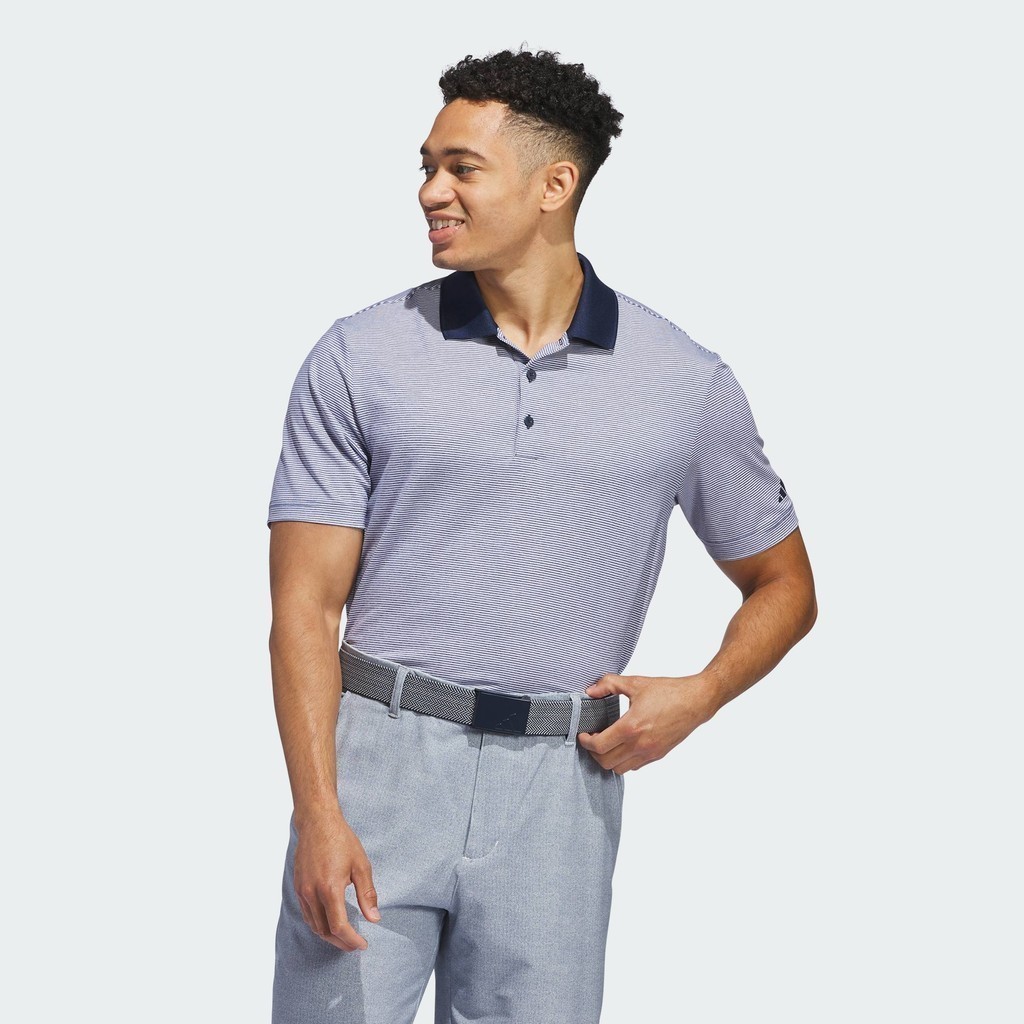 adidas Golf Ottoman Polo Shirt Men White IS7208