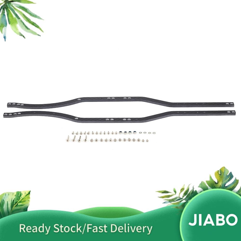 Jiabo Jiabo Chassis Frame Rails คานไฟเบอร์คาร์บอนสำหรับ Axial SCX10 I II RC รถคลานรถ