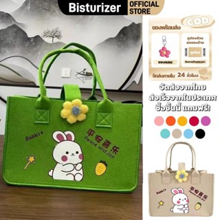 BISTURIZER 【ซื้อ 1 แถม 1】 กระเป๋าใส่อาหารกลางวันแบบสักหลาด ค…